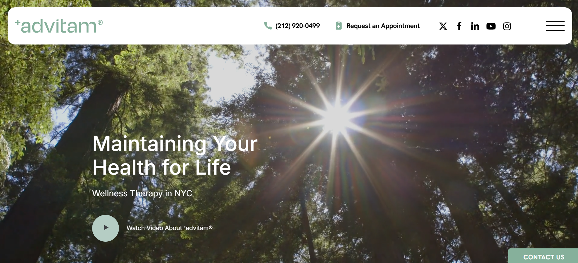 Advitam website